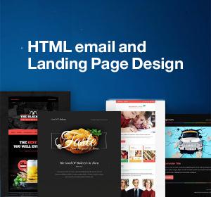 Email HTML and Landing Page (1 Email HTML + 1 Landing Page)